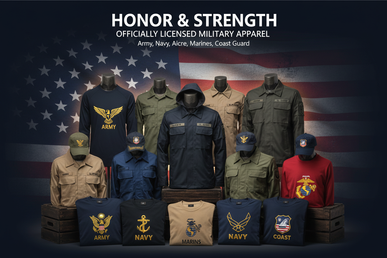 Licensed Military Apparel for All Branches – Military Insignia Products ...