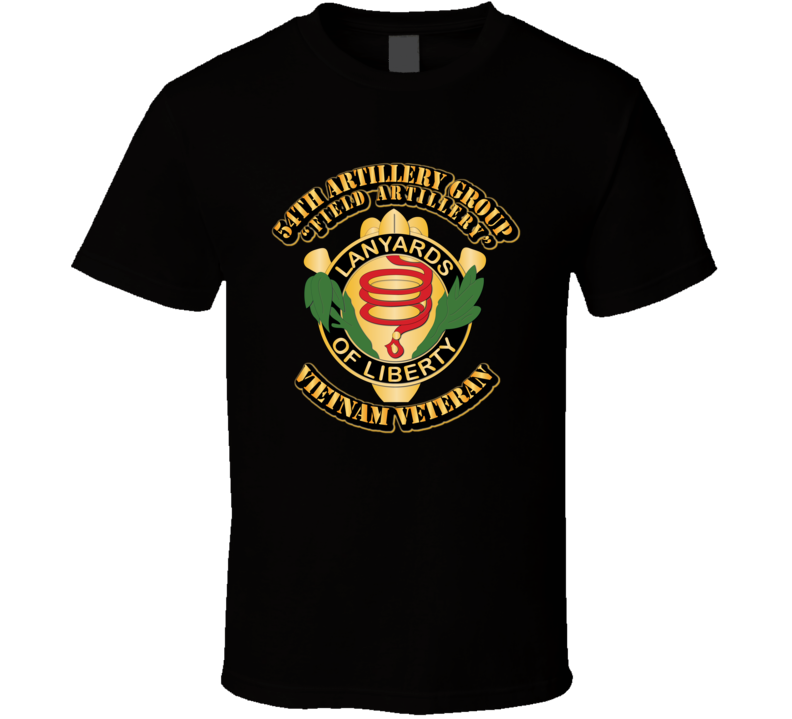DUI - 54th Artillery Group (Field Artillery) NO SVC Ribbon T Shirt