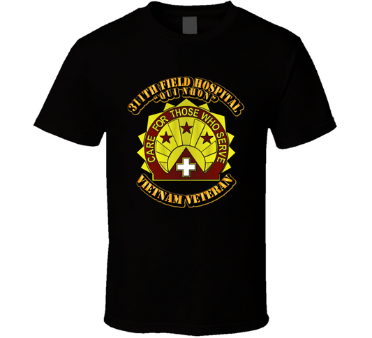 311th Field Hospital (Qui Nhon) w OUT SVC Ribbon T Shirt