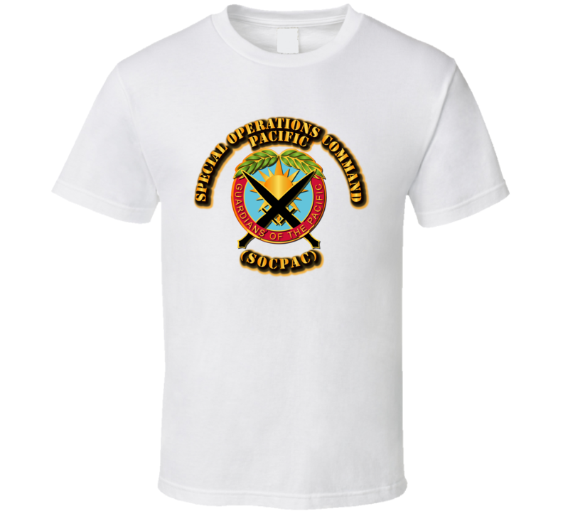 Army - SOF - DUI - SOCPAC T Shirt