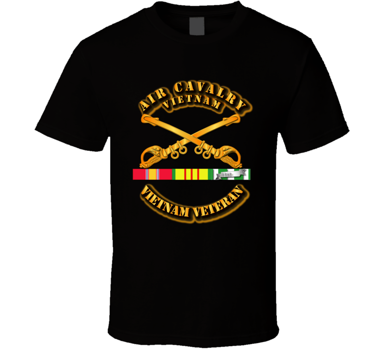 Air Cavalry w Vietnam SVC Ribbons T Shirt