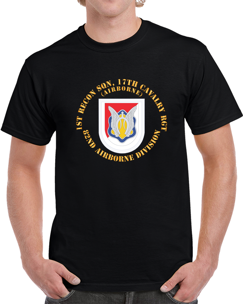 Army - Flash - 1st Recon Sqn, 17th Cavalry Regiment - Airborne X 300 T Shirt