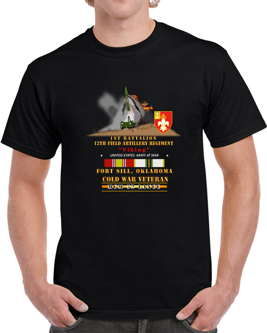 Army -  1st Bn, 12th Far, Ft Sill, Ok, Mgm 52 - Lance - Cold X 300 T Shirt
