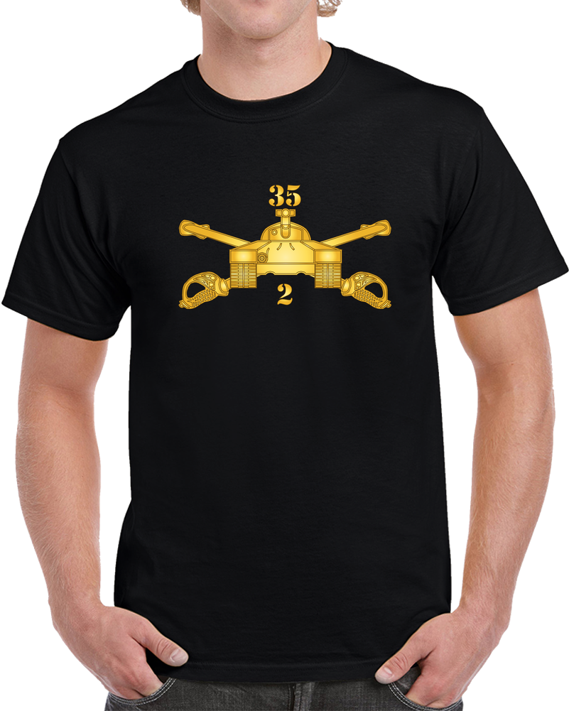 Army - 2nd Bn, 35th Armor - Armor Branch Wo Txt X 300 T Shirt
