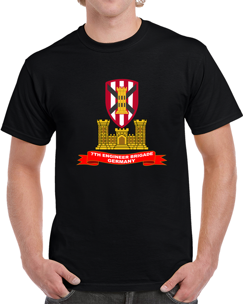 Army - 7th Engineer Brigade - 1969 - Germany - Eng  Br - Ribbon X 300 T Shirt