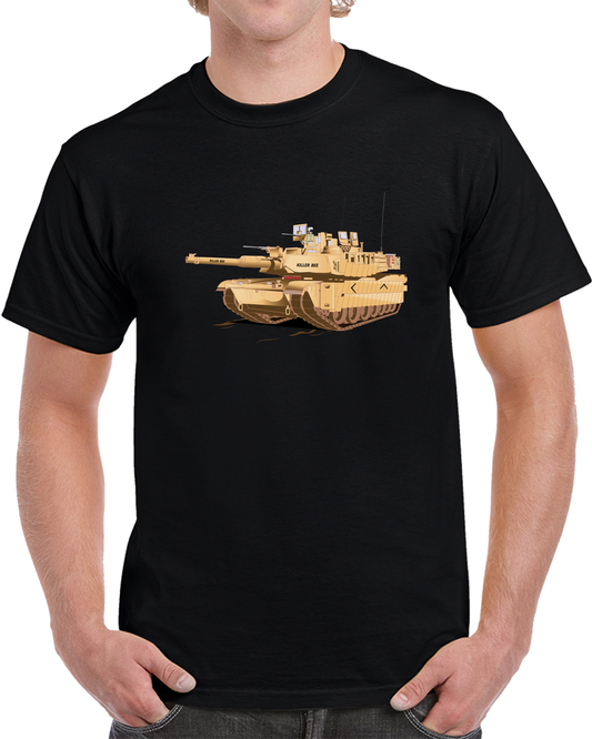 Army - Main Battle Tank - M1a1 Wo Txt X 300 T Shirt
