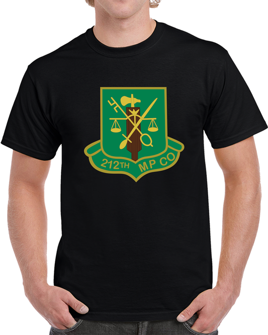 Army - 212th Military Police Company - DUI Wo Txt X 300 T Shirt