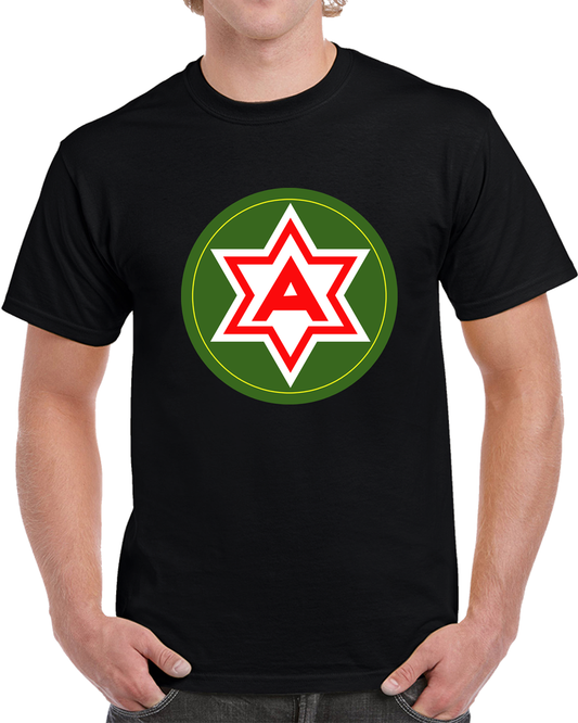 Army - 6th United States Army Wo Txt T Shirt