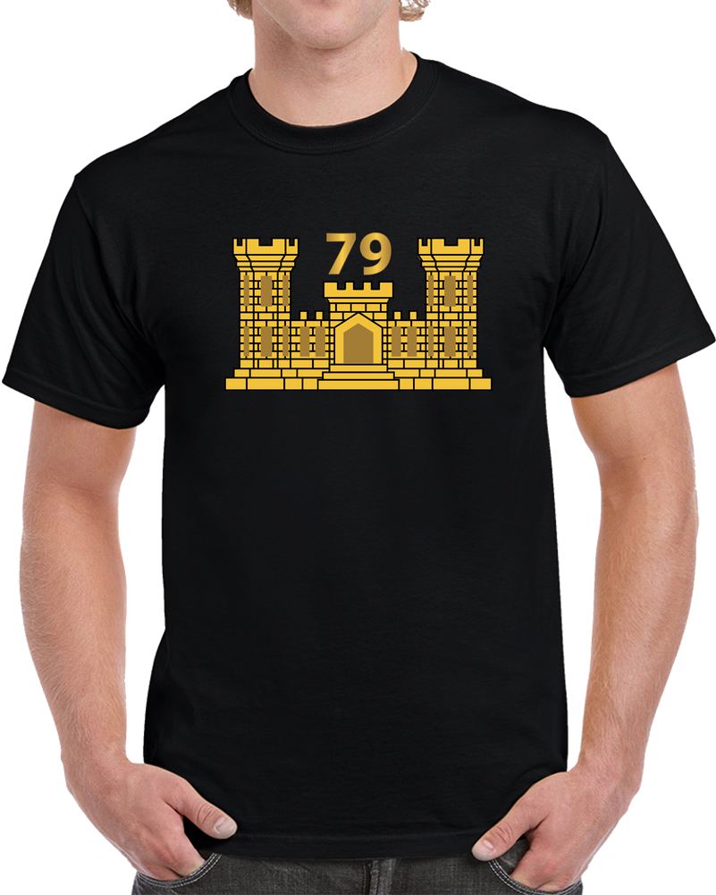 Army - 79th Engineer Battalion - ENG Branch X 300 T Shirt