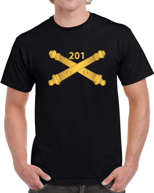 Army -  201st Artillery Regiment Branch Wo Txt X 300 T Shirt