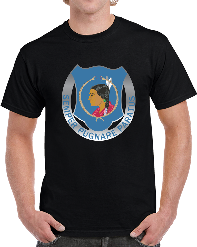Army - 418th Infantry Regiment - DUI Wo Txt X 300 T Shirt