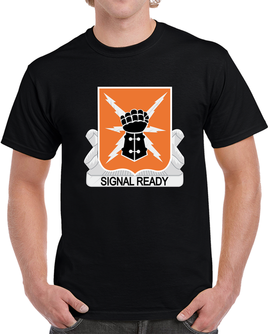 Army - 38th Signal Battalion - DUI Wo Txt X 300 T Shirt
