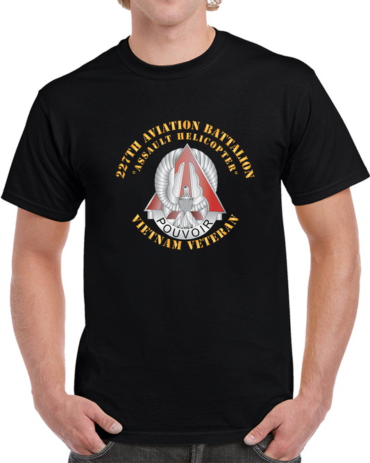 Army - 227th Aviation Battalion - Viettnam Veteran X 300 T Shirt