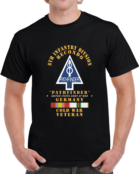 8th Infantry Div Recondo School - Pathfinder - Germany W Cold War SVC X 300 T Shirt