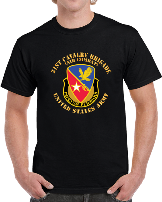 Army  - 21st Cavalry Brigade - DUI - Air Combat - US Army X 300 T Shirt
