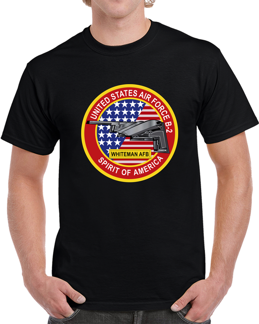 USAF - B2 - Spirit - Stealth Bomber Wo Txt T Shirt