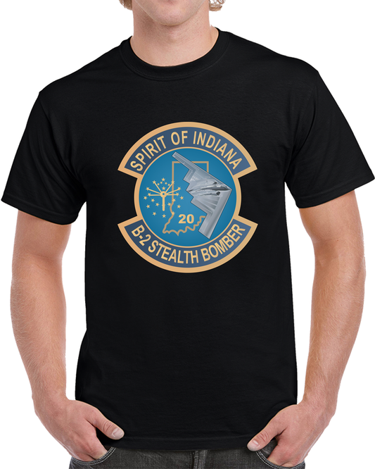 USAF - B2 - Spirit Of Indiana - Stealth Bomber Wo Txt X 300 T Shirt
