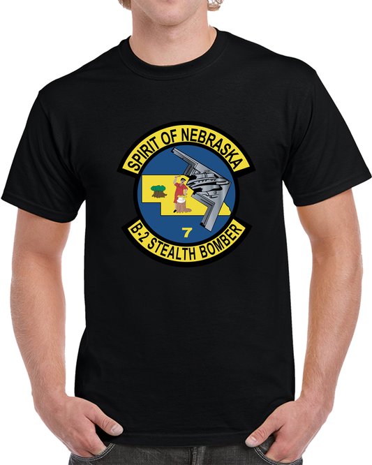 USAF - B2 - Spirit Of Nebraska - Stealth Bomber Wo Txt X 300 T Shirt