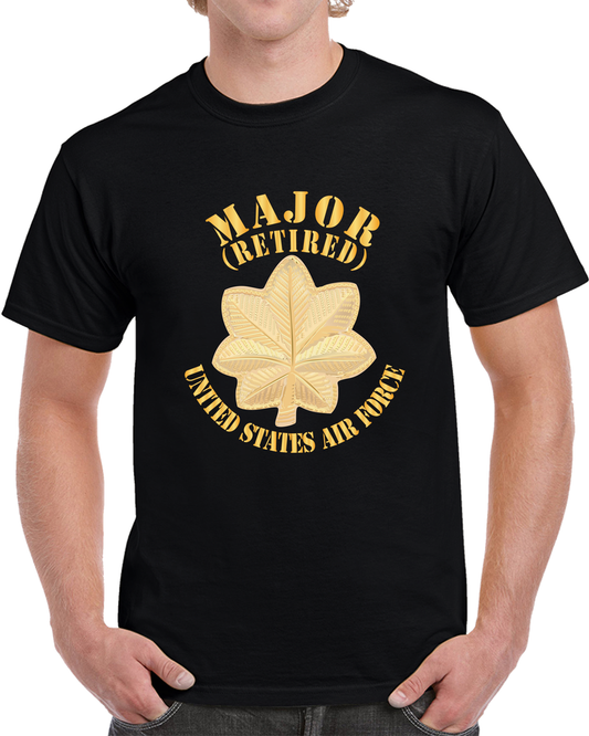 USAF - Major - Retired X 300 T Shirt
