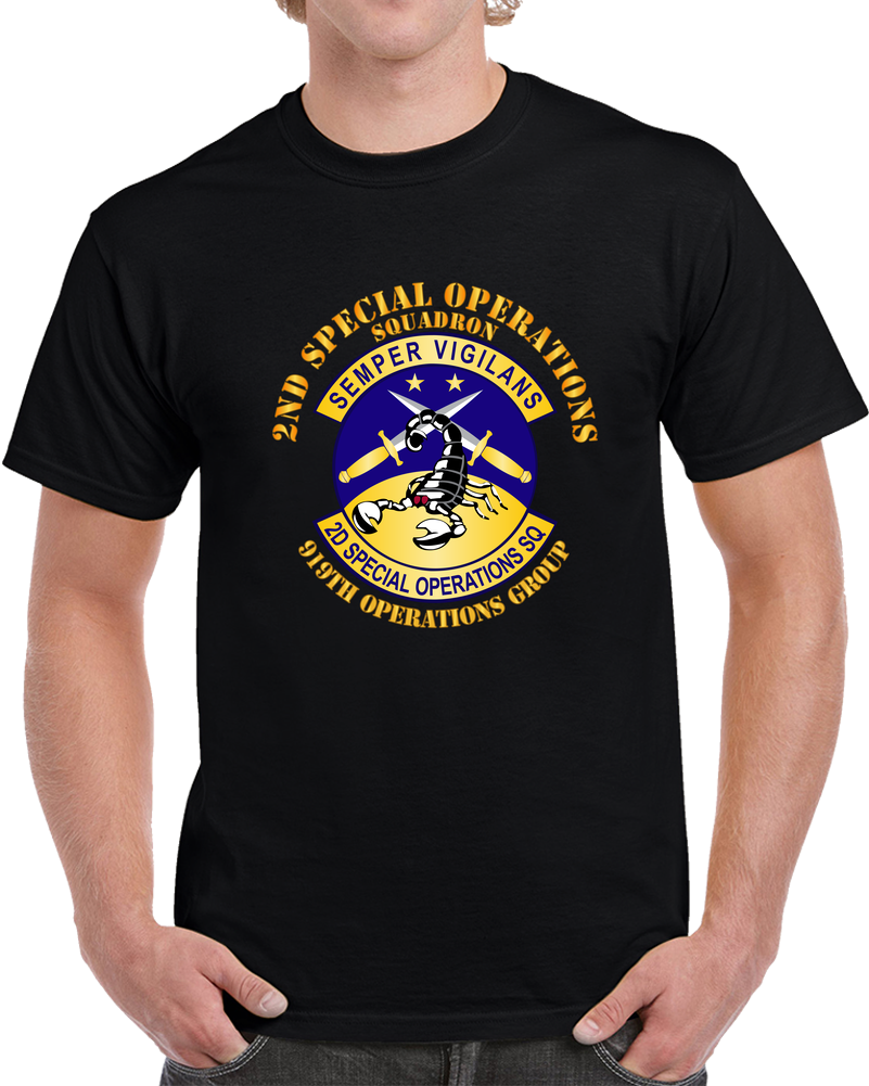 USAFSOF - 2nd Special Operations Squadron - 919th Operations Group T Shirt