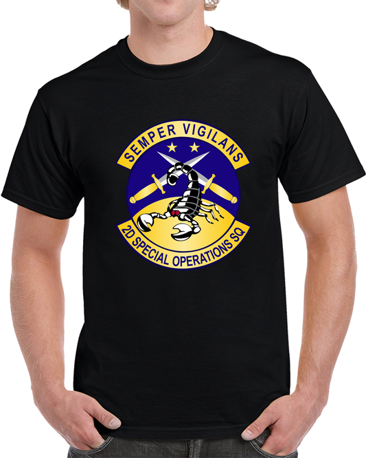 USAFSOF - 2nd Special Operations Squadron Wo Txt T Shirt