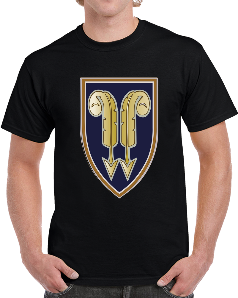 Army - 22nd Support Command Combat Service Identification Badge Wo Txt X 300 T Shirt