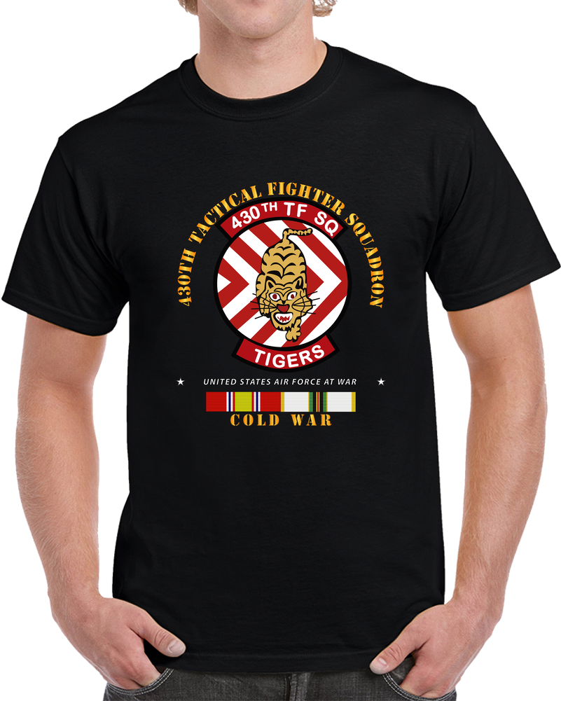 USAF - 430th Tactical Fighter Squadron W COLD SVC T Shirt