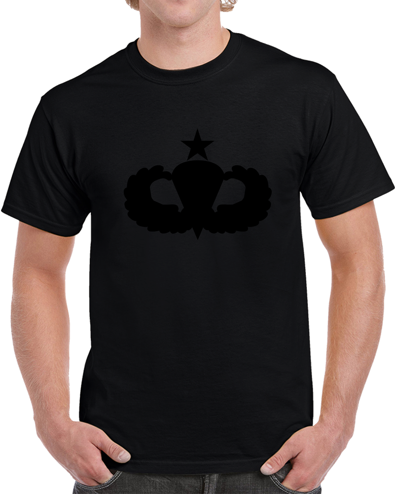 Badge - Army - Parachutist - Senior - Silhouette X 300 T Shirt