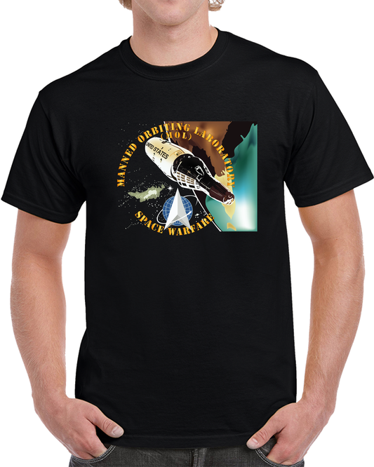 USSF - Manned Orbiting Laboratory - Space Warfare T Shirt