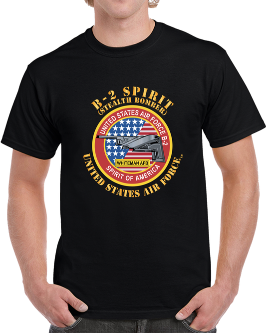 USAF - B2 - Spirit - Stealth Bomber X 300 T Shirt