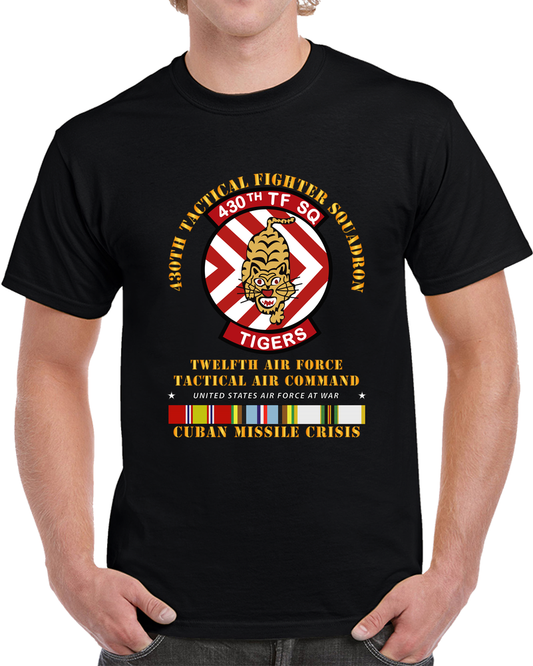 USAF - 430th TFS - 12th AF - Cuban Missile Crisis W AFEM COLD SVC T Shirt