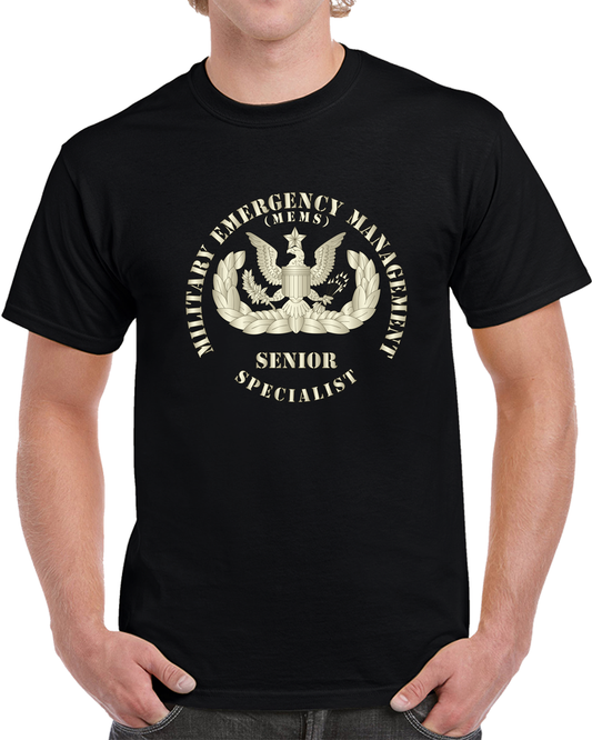 ARNG - Military Emergency Management Specialist - Senior - Silver T Shirt