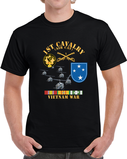 Army - 1st Cavalry (air Cav) - 23rd Infantry Division W SVC X 300 T Shirt