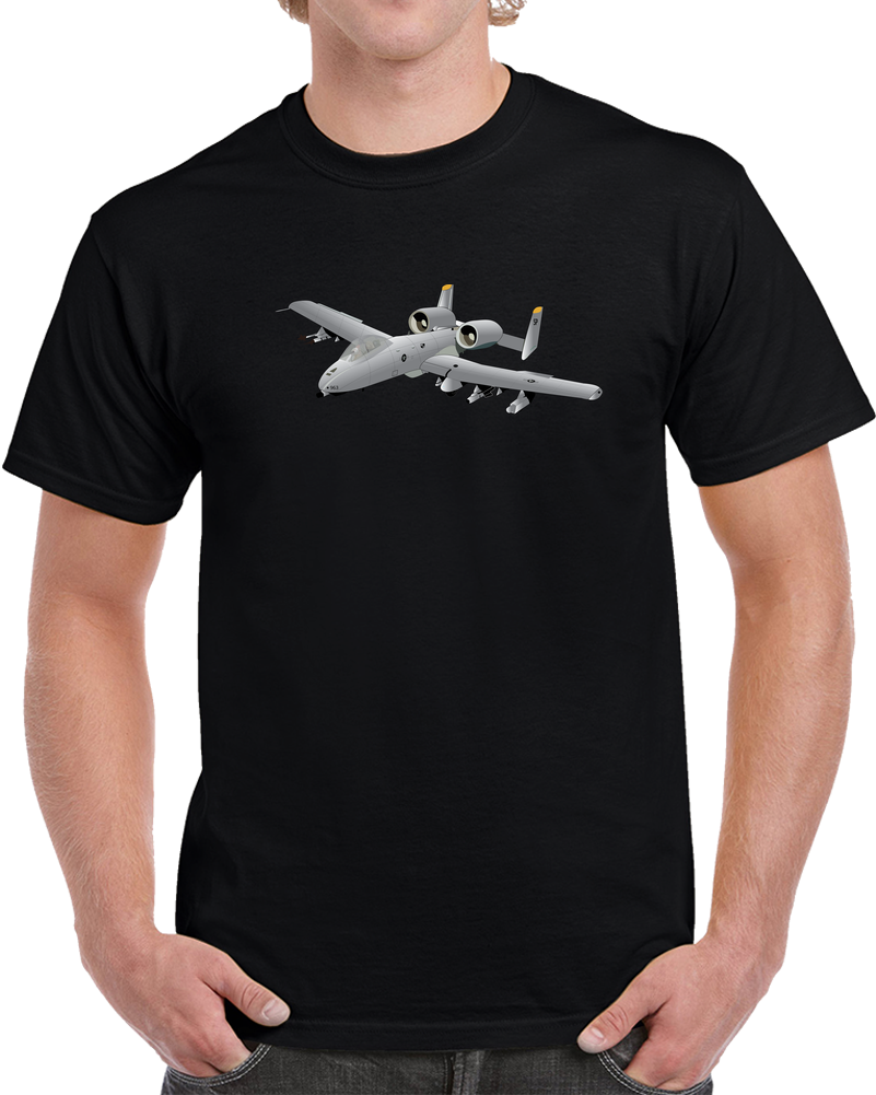 Aircraft - A10 - Front - Top - Oblique X 300 T Shirt