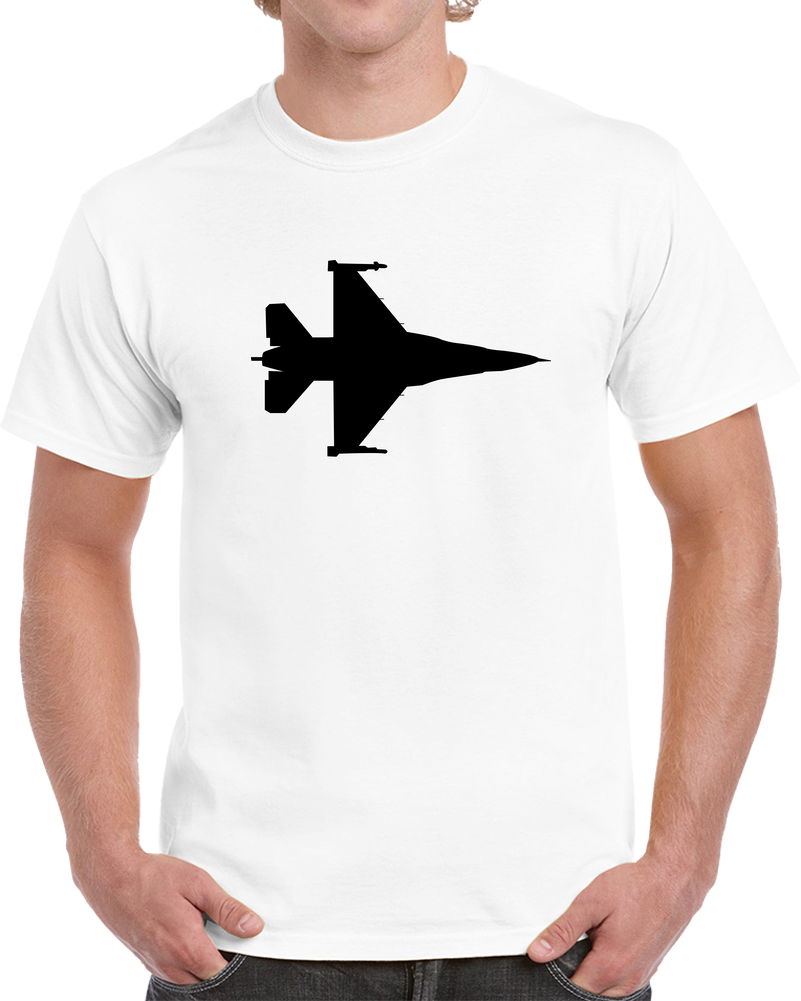 Aircraft - F-16 -top - Silhouette - Wo Txt X 300 T Shirt