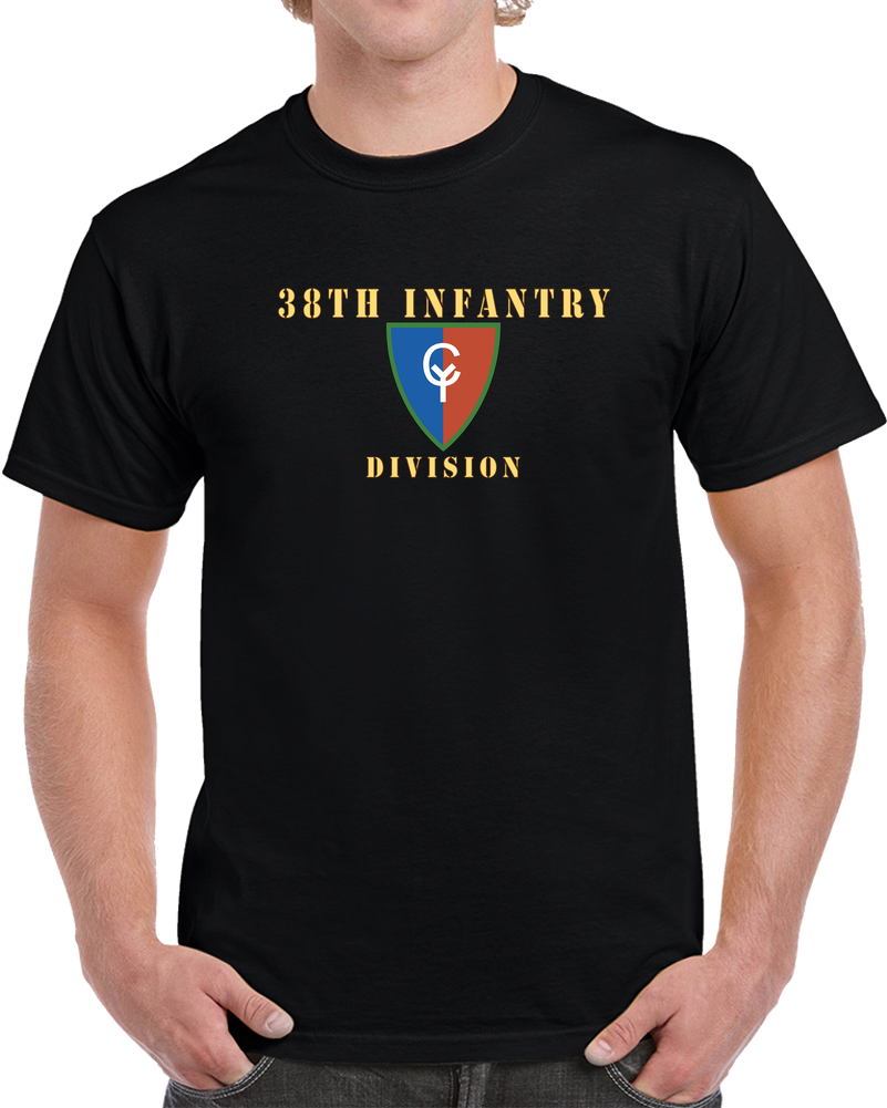 Army - 38th Infantry Division X 300 T Shirt