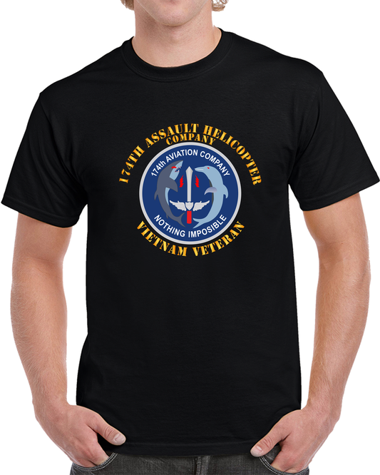 Army - 174th AHC - Vietnam Vet T Shirt