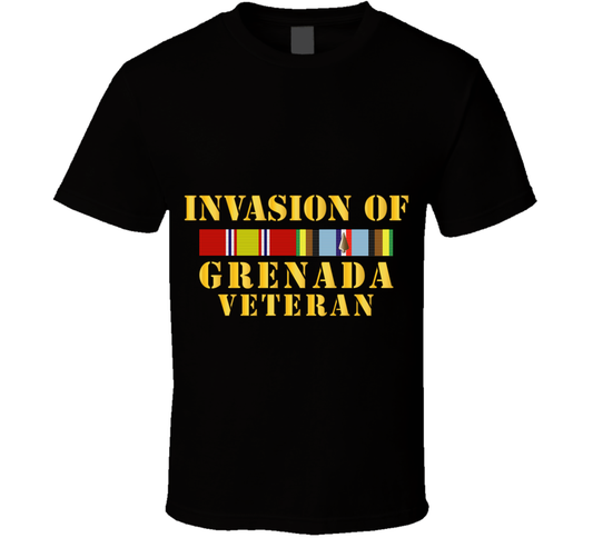 Army - Grenada Invasion Veteran W  EXP SVC T Shirt