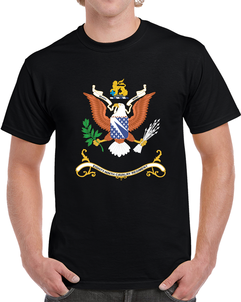 Army - 89th Cavalry Regiment - Ready Now X 300 T Shirt