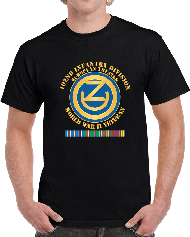 Army - 102nd Infantry Division - Europe - WWII - Wo Drop X 300 T Shirt