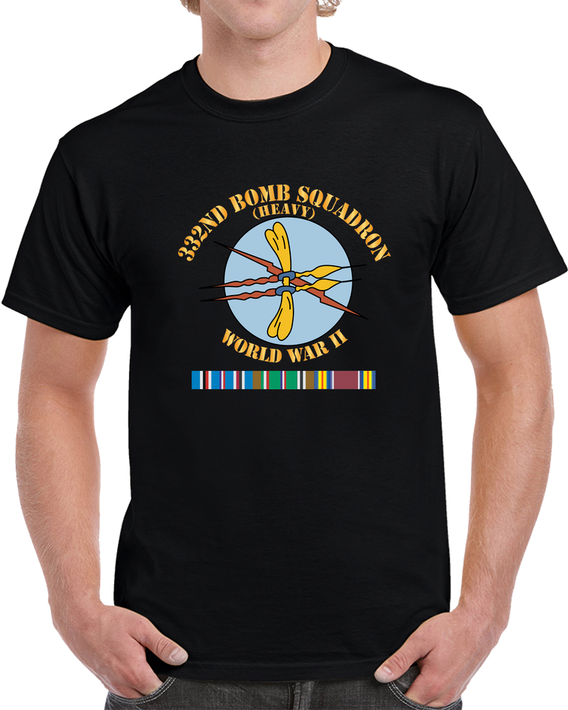 AAC - 332nd Bomb Squadron WWII W SVC X 300 T Shirt