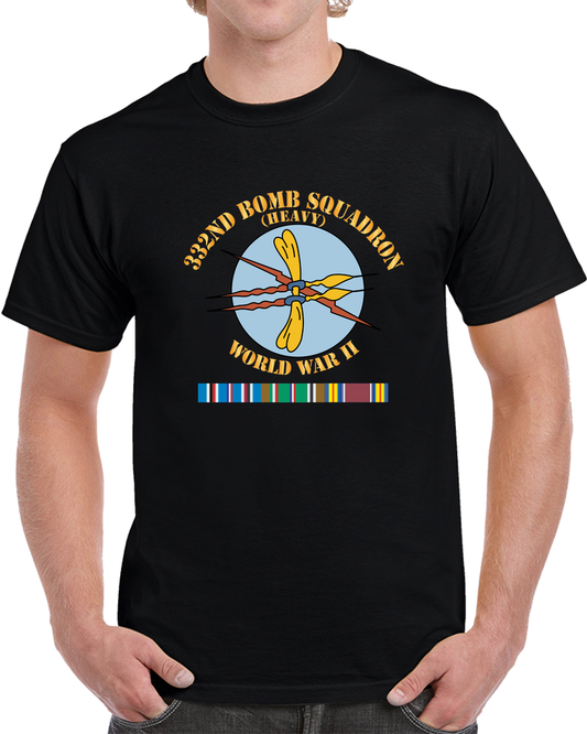 AAC - 332nd Bomb Squadron WWII W SVC X 300 T Shirt