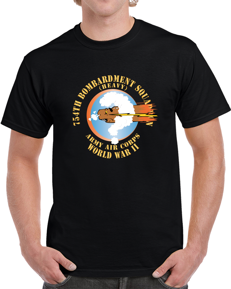 AAC - 754th Bombardment Squadron - Army Air Corps - WWII X 300 T Shirt