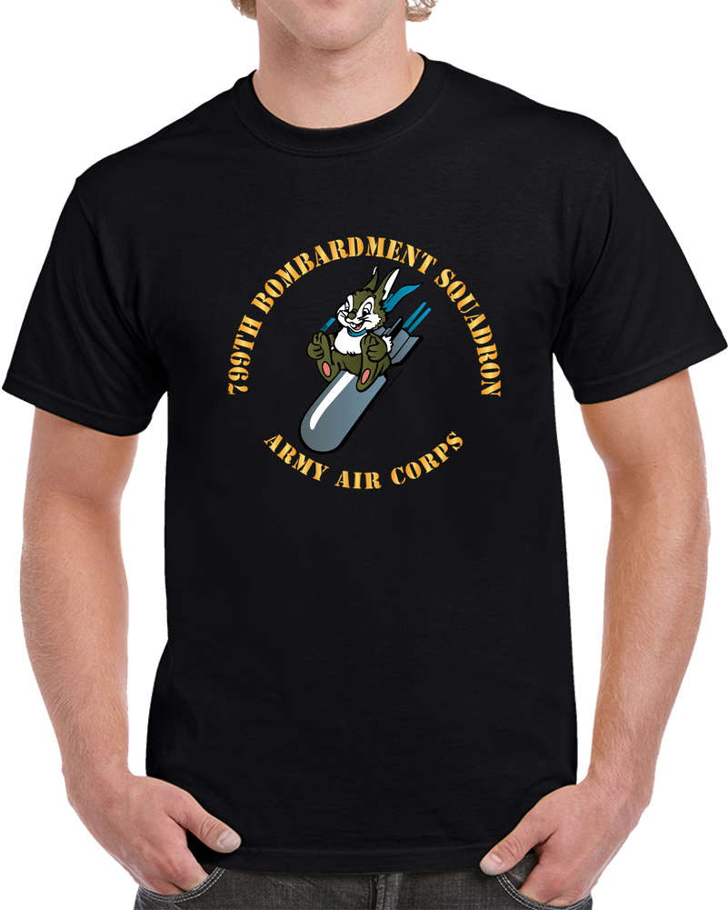 AAC - 799th Bombardment Squadron X 300 T Shirt