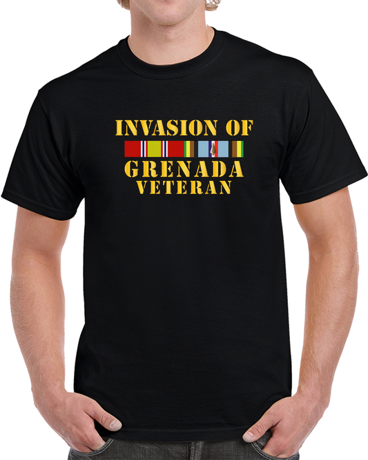 Army - Grenada Invasion Veteran W  EXP SVC T Shirt