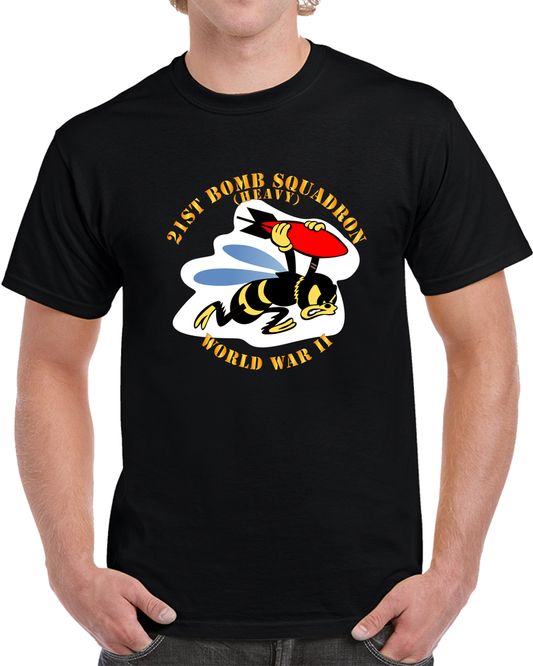 AAC - 21st Bomb Squadron - WWII T Shirt