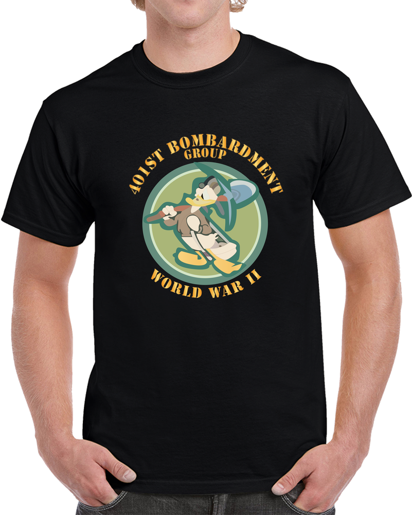 AAC - 401st Bombardment Group - WWII X 300 T Shirt