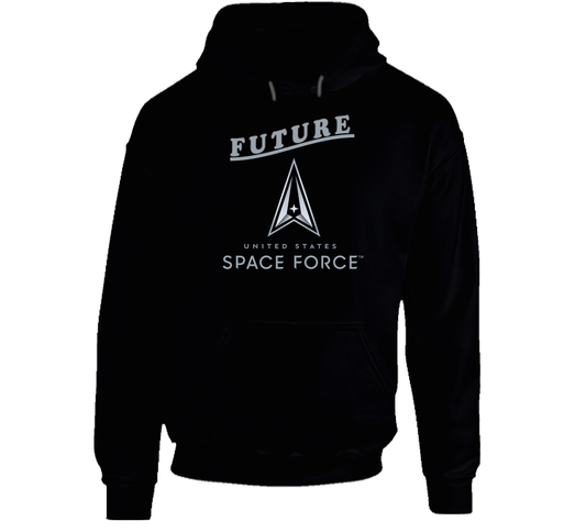 Future Space Force Logo Vertical X 300 Hoodie