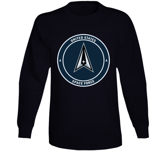 USSF - Space Force Seal X 300 Long Sleeve T Shirt
