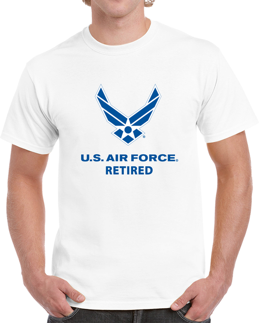 USAF Logo, TM Txt - U S Air Force - Retired X 300 T Shirt